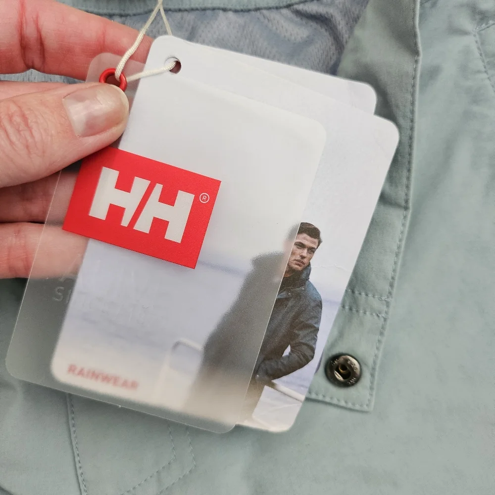 2/$25 NWT Helly Hansen sz34 Men's Light Blue Shorts - Picture 6 of 12